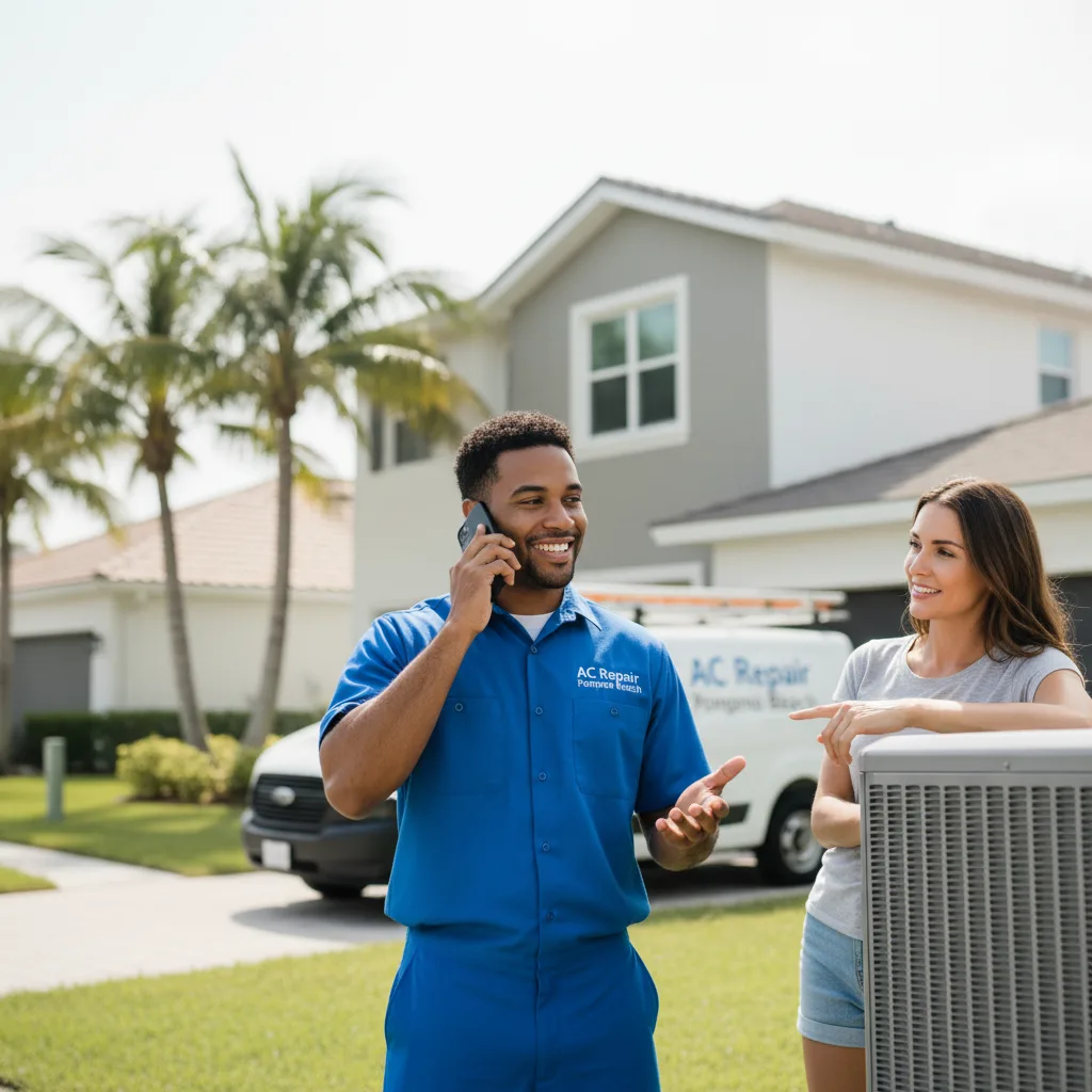 AC Repair Pompano Beach customer support in Firestone